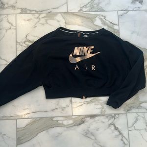 Nike crop top sweater. Size small
